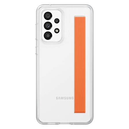 Samsung A33 İnce Kordonlu Kılıf - Şeffaf EF-XA336CTEGWW