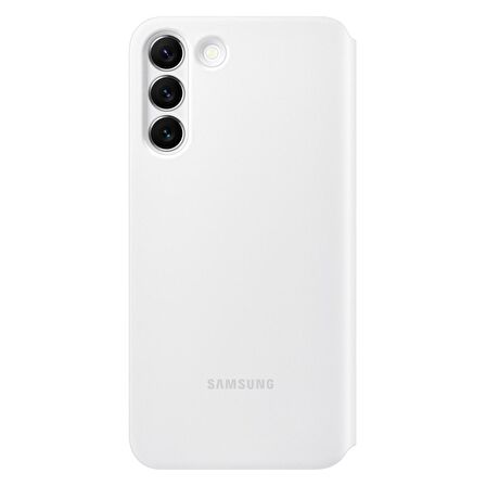 Samsung Galaxy S22+ Smart Clear View Cover Beyaz