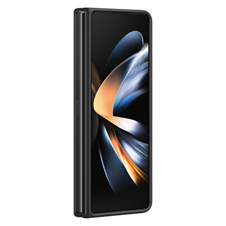 Samsung Z Fold 4 Deri Kılıf - Siyah EF-VF936LBEGWW