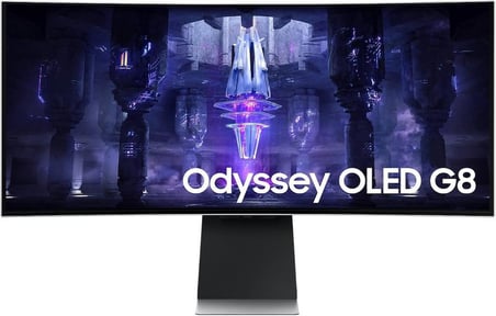 Samsung Odyssey Neo G8 LS34BG850SUXUF 34" 0.03 ms Curved 175 Hz OLED Oyuncu Monitörü - Teşhir
