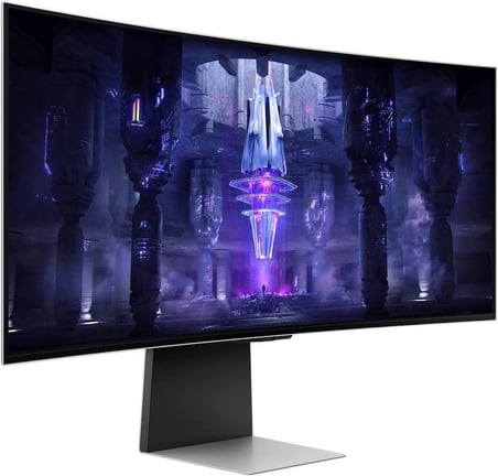 Samsung Odyssey Neo G8 LS34BG850SUXUF 34" 0.03 ms Curved 175 Hz OLED Oyuncu Monitörü - Teşhir