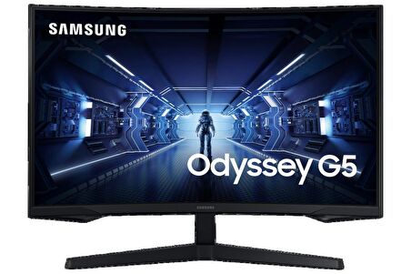 Samsung Odyssey G5 LC27G55TQBUXUF 27” 1ms 144Hz QHD Curved Gaming Monitör