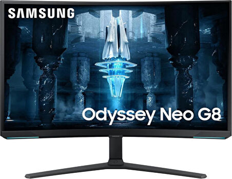 Samsung Odyssey Neo G8 LS32BG850NUXUF 32" 1 ms 4K Curved Pivot 240 Hz Oyuncu Monitörü Teşhir