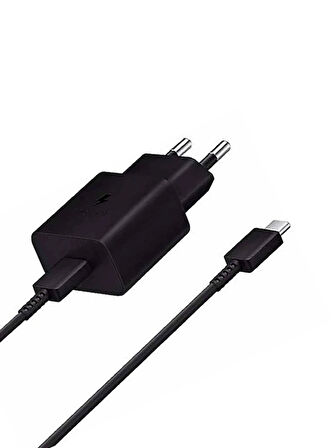 25w Süper Hızlı Orijinal Şarj Cihazı ( Adaptör + Kablo ) EP-T2510XBEGEU A06 / A16 / A26 / A07 / A17
