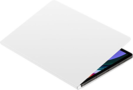 Samsung Galaxy Tab S9 Ultra Akıllı Kapaklı Kılıf Beyaz Outlet