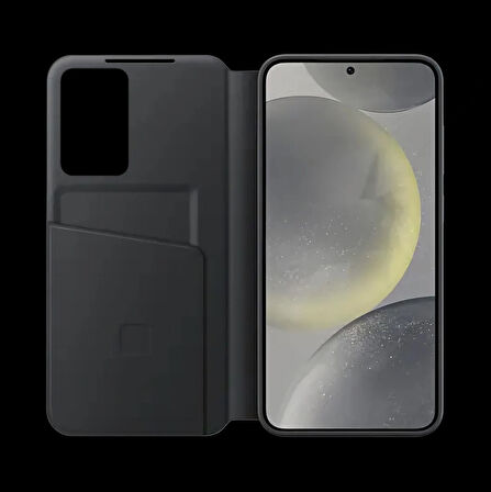 Galaxy S24+ Akıllı Ekranlı  Cüzdanlı Kılıf