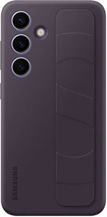 Samsung Galaxy S24 Koyu Eflatun Silikon Kılıf Outlet