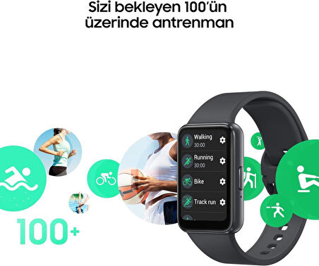 Samsung Galaxy Fit 3 Gri Akıllı Bileklik Teşhir