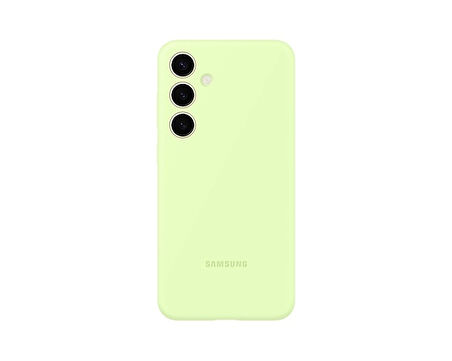 Samsung Galaxy S24+ Silikon Kılıf Açık Yeşil