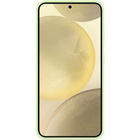 Samsung Galaxy S24 Silikon Kılıf - Açık Yeşil
