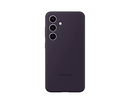 Samsung Galaxy S24 Silikon Kılıf Koyu Eflatun