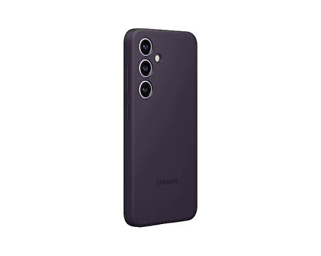 Samsung Galaxy S24 Silikon Kılıf Koyu Eflatun