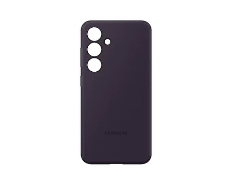 Samsung Galaxy S24 Silikon Kılıf Koyu Eflatun
