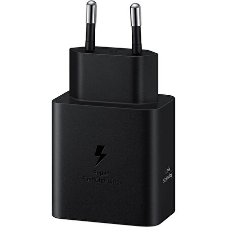 Samsung EP-T4511X Type-C Süper Hızlı Şarj Cihazı 45W Siyah Samsung Türkiye Garantili