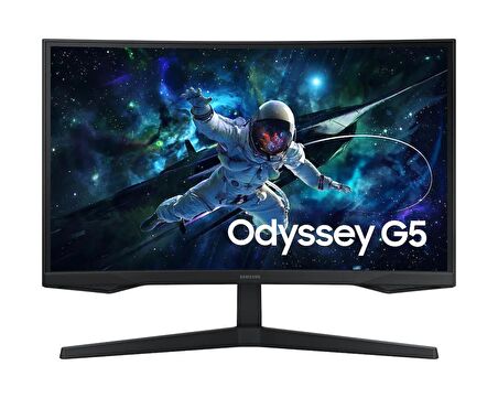 SAMSUNG Odyssey G5 LS27CG552EUXUF 27'' QHD 165Hz 1ms 2K Kavisli VA Gaming Monitör