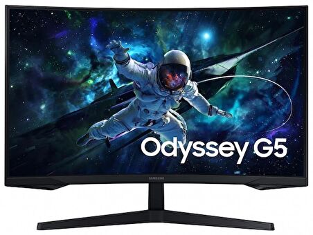 Samsung Odyssey G5 G55C LS32CG552EUXUF 32" 1 MS 165 Hz Qhd Kavisli Oyuncu Monitör