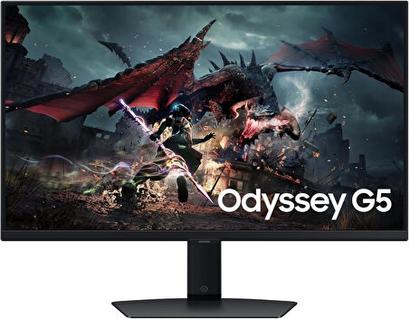 Samsung Odyssey G5 G50D LS27DG502EUXUF 27" 1 ms 2K Pivot IPS 180 Hz Oyuncu Monitörü Teşhir