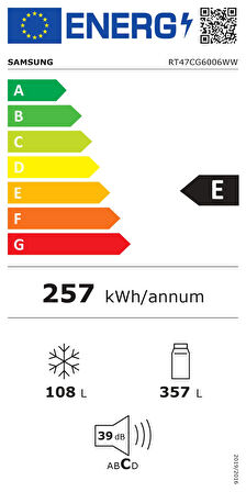 Samsung RT47CG6006WWTR Çift Kapılı No Frost Beyaz Buzdolabı