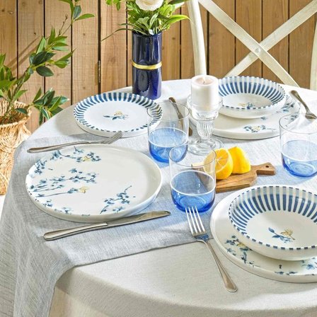Pierre Cardin Doria 24 Parça 6 Kişilik Yemek Takımı Outlet