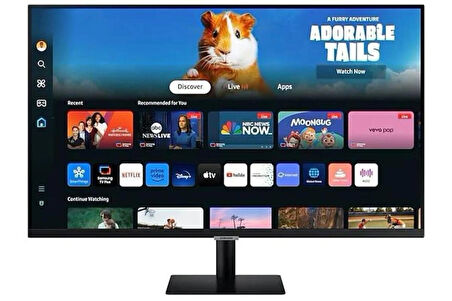SAMSUNG M5 LS32DM500EUXUF 32'' FHD 60Hz 4Ms VA Smart Monitör