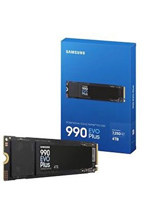 SAMSUNG 4TB 990 EVO PLUS PCIE GEN 4.0 X4 / 5.0 X2 NVME 2.0 (7250/6300MB/S)  MZ-V9S4T0BW