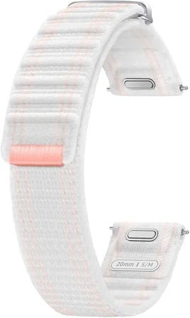 Orijinal Samsung Galaxy Watch 4 44mm Kumaş Kayış (Beyaz) - OUTLET