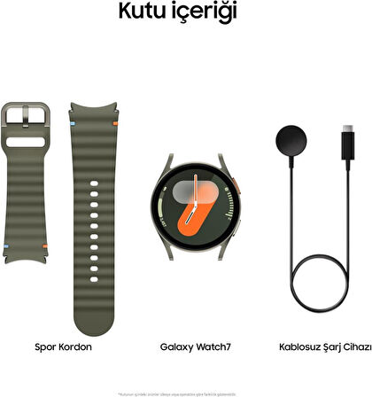 Samsung Galaxy Watch 7 40mm Yeşil Akıllı Saat Outlet
