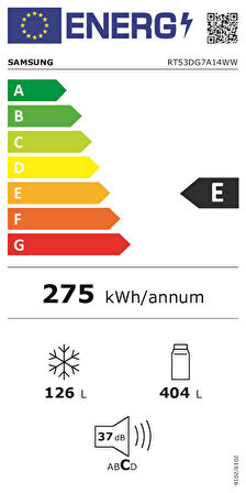 Samsung RT53DG7A14WWTR Çift Kapılı No Frost Buzdolabı