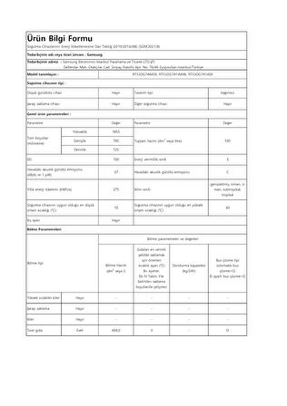 Samsung RT53DG7A14WWTR Çift Kapılı No Frost Buzdolabı