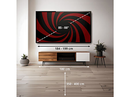 SAMSUNG 85QN85F 85 inç 214 Ekran Uydu Alıcılı 4K Ultra HD Smart QLED TV (2025)