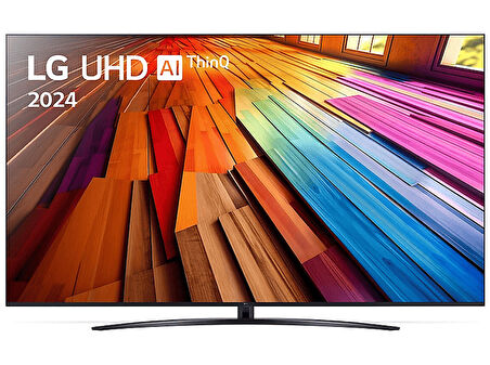 LG 86UT81 86 inç 218 Ekran 4K Smart AI Sihirli Kumanda HDR10 Uydu Alıcılı webOS24 UHD TV