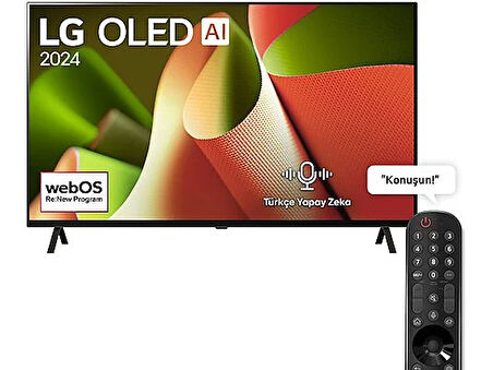 LG OLED55B46LA 55 inç 139 Ekran 4K Smart AI Sihirli Kumanda Uydu Alıcılı webOS24 OLED TV