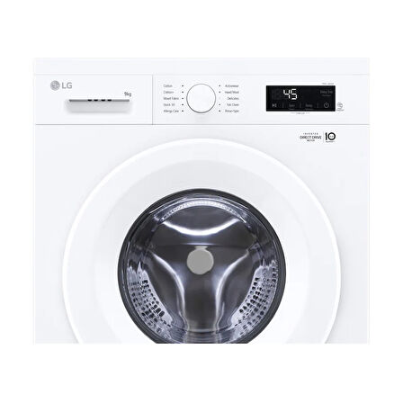 LG F4Y1VYPQ5 9 Kg 1400 Devir A Enerji Beyaz Çamaşır Makinesi