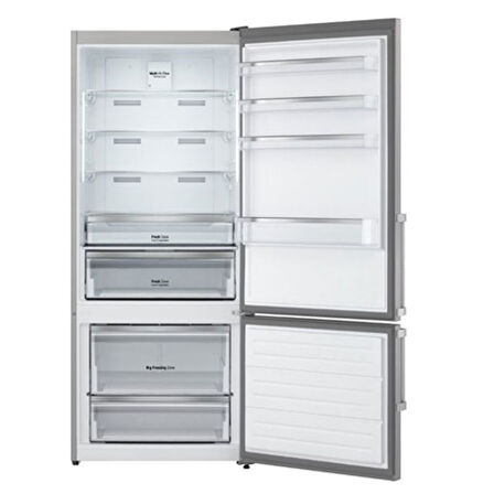 Lg GTL539BVAM 534 Lt. E Enerji Kombi Gri Buzdolabı