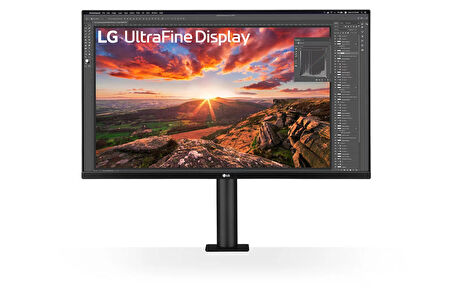 LG 31.5'' 32UN880K-B 60Hz 5ms IPS UHD 4K Pivot FreeSync Monitör