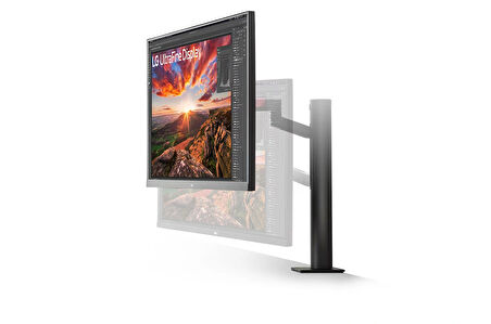 LG 31.5'' 32UN880K-B 60Hz 5ms IPS UHD 4K Pivot FreeSync Monitör