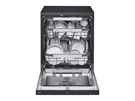 LG DFC237HMS.ABMPLTK A Enerji Sınıfı 14 Kişilik 10 Programlı Bulaşık Makinesi Mat Siyah