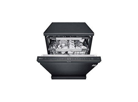 LG DFC237HMS.ABMPLTK A Enerji Sınıfı 14 Kişilik 10 Programlı Bulaşık Makinesi Mat Siyah