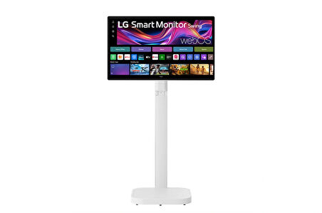 LG 31.5" Swing 32U889SA-W 5ms 4K UHD IPS Dokunmatik Tekerlekli Standlı Smart Monitör