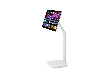 LG 31.5" Swing 32U889SA-W 5ms 4K UHD IPS Dokunmatik Tekerlekli Standlı Smart Monitör