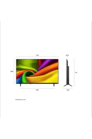 50 inç NANO UHD AI NU8E 4K 60Hz VRR Smart TV webOS26 2026