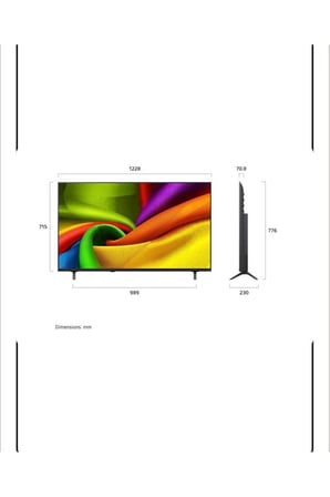 55NU8E0B3LA NANO 55 inç UHD AI NU8E 4K 60Hz VRR Smart TV webOS26 2026