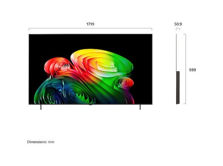 LG OLED77B65LA 77 inç 195 Ekran Uydu Alıcılı Smart 4K AI Sihirli Kumanda 120Hz VRR webOS26 OLED TV
