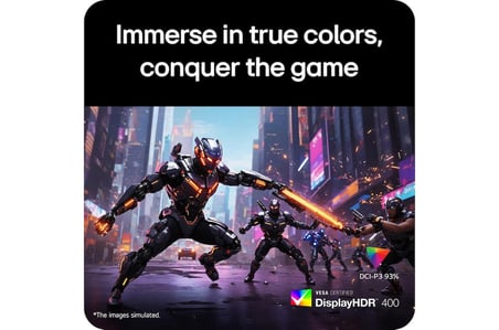 LG UltraGear™ G6 27" 27G64NA-B 300Hz 1ms(GtG) QHD IPS Pivot DCI-P3 %93 VESA DisplayHDR 400 G-Sync FreeSync Premium Gaming Monitör