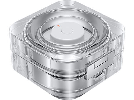 SAMSUNG Galaxy Akıllı Yüzük Gümüş Titanyum Yüzük Ölçüsü 14, 23 mm