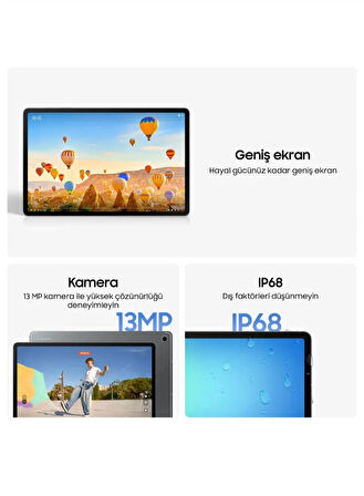 Samsung Galaxy S10FE+ 5g Lte  13.1 Inç (8gb/ 128GB) Sim Kartlı Tablet - Gümüş (Samsung Türkiye Garantili)