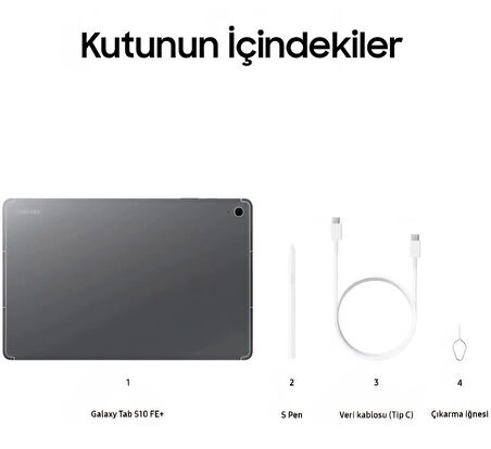 Samsung Galaxy S10FE+ 5g Lte  13.1 Inç (8gb/ 128GB) Sim Kartlı Tablet - Mavi (Samsung Türkiye Garantili)