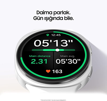 Samsung Galaxy Watch 8 44mm Gümüş Akıllı Saat