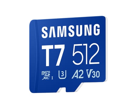 SAMSUNG 512GB T7 MB-MB512T/WW microSD Hafıza Kartı