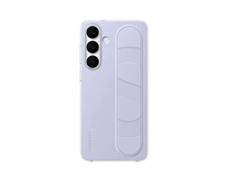 Samsung Galaxy S25 FE Standlı Kordonlu Kılıf Açık Mavi